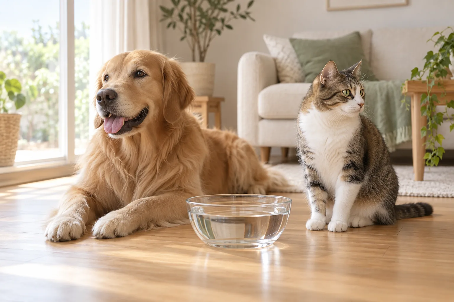 ペットの飲み水は何を選ぶ？犬・猫・小動物で確認したいこと