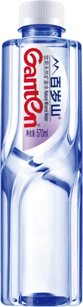 百歳山のミネラルウォーターの公式商品写真