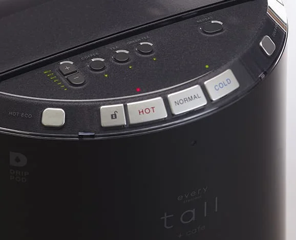 tall+cafeのコーヒー抽出ボタン