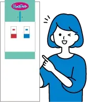 床置きピュールサーバーの外観